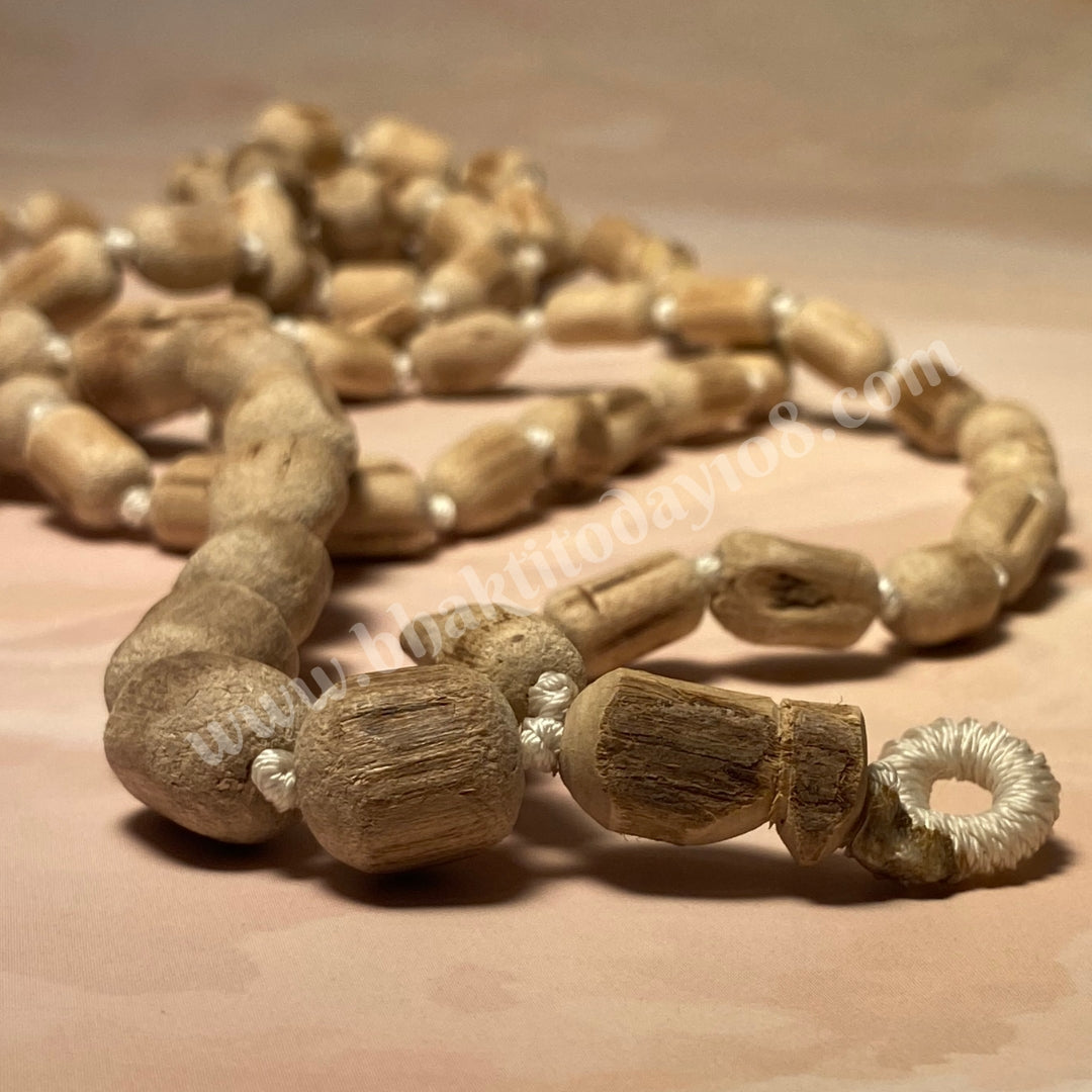 DruArts Tulsi Jaap Mala-108 Beads Rosary Basil-Tulsi for Jap/Tulsi
