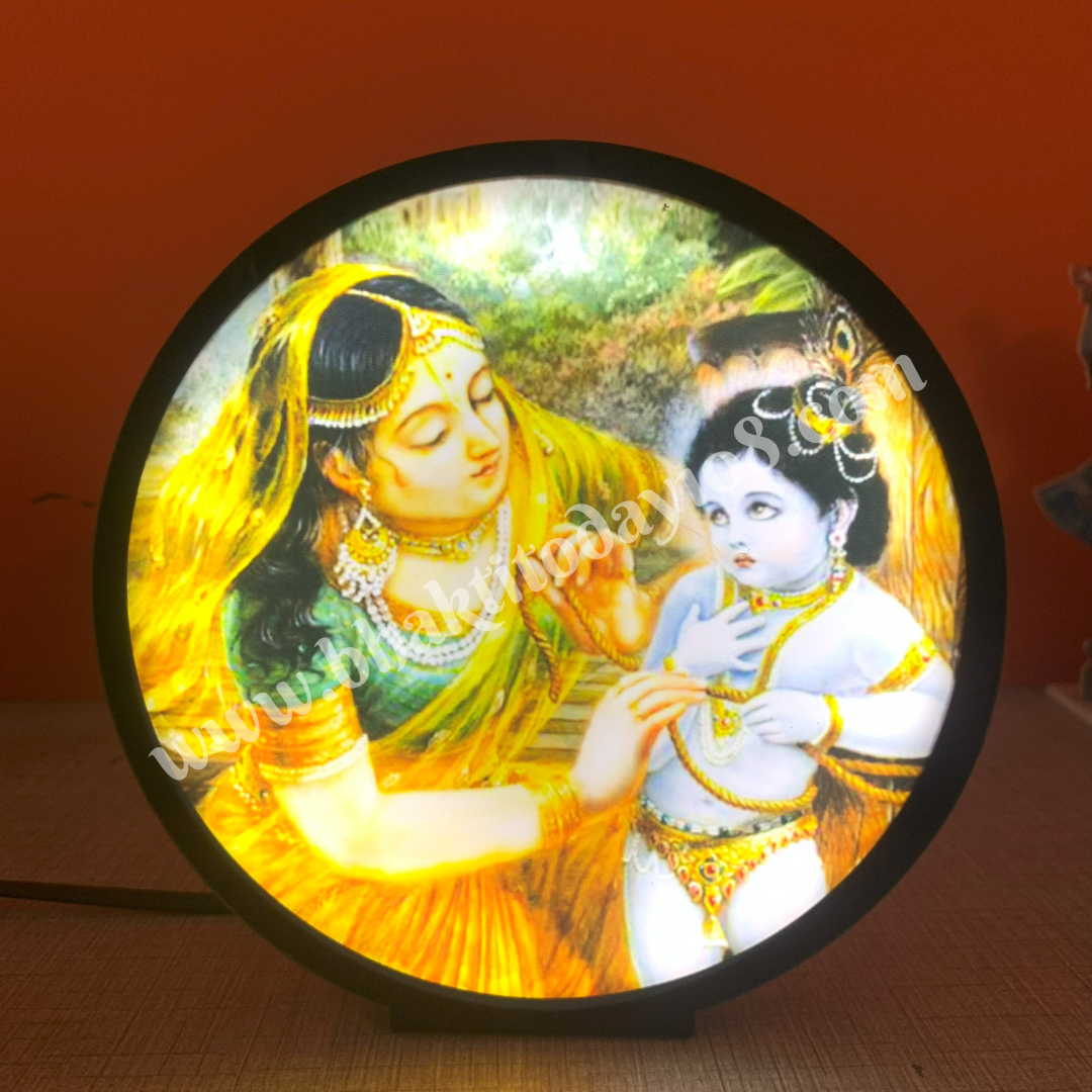 LED Radha Damodar Decorative Stand
