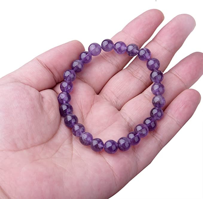 Amethyst Healing Bracelet for Peace & Protection