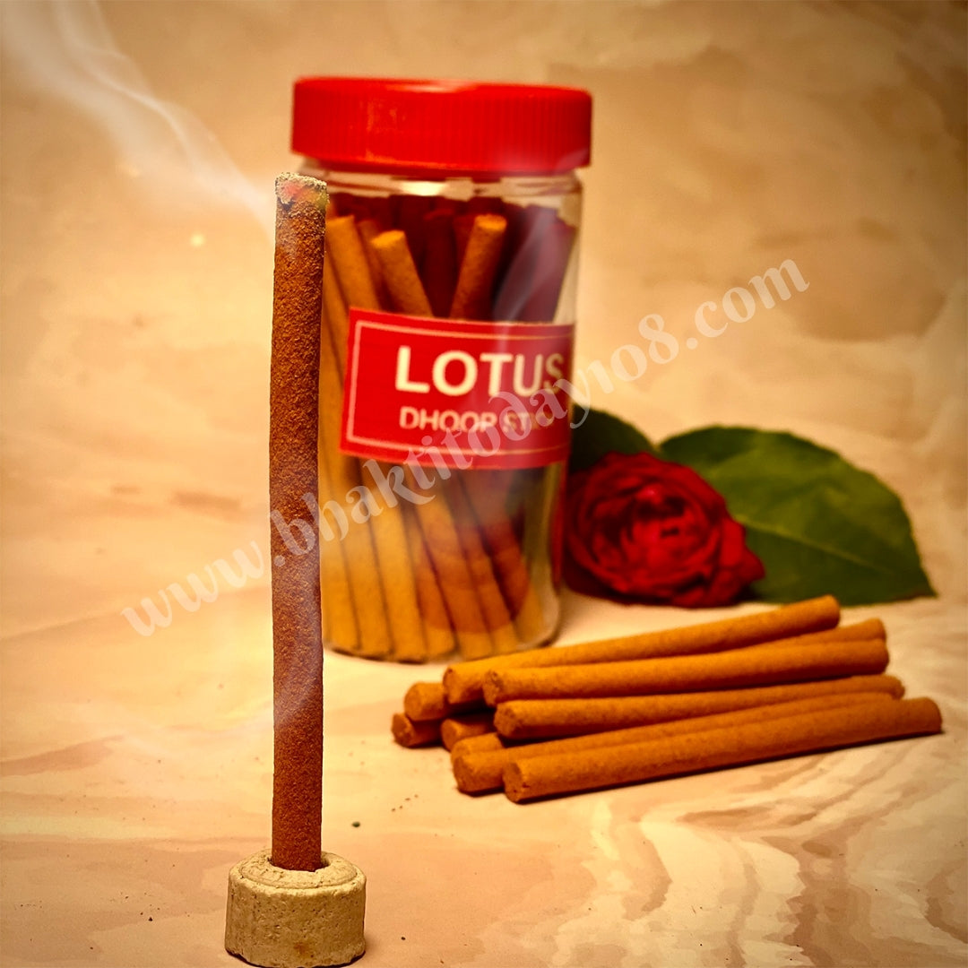 Bhakti Bambooless Incense Sticks- Lotus Dhoop batti