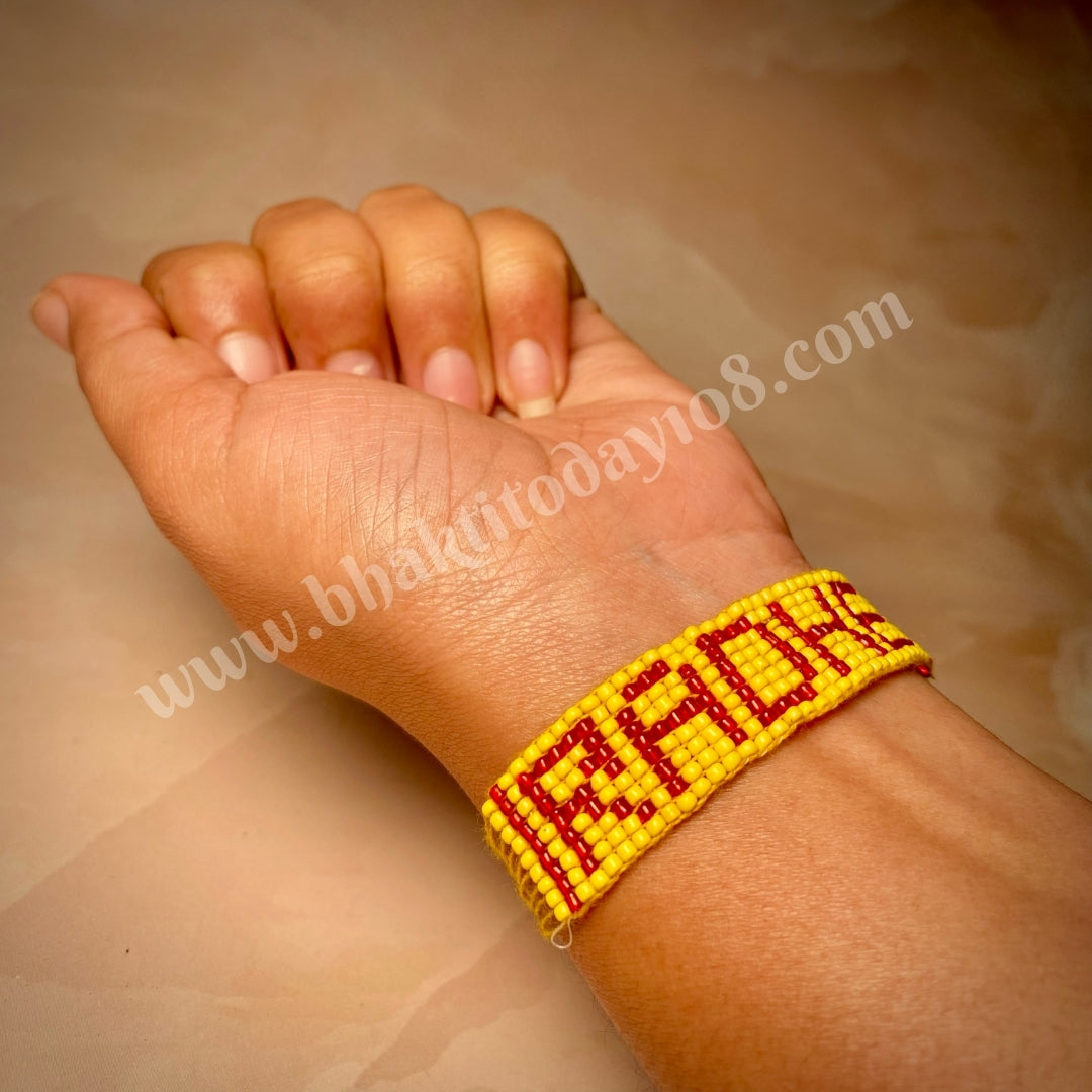 Bracelet- Radha Naam Handband