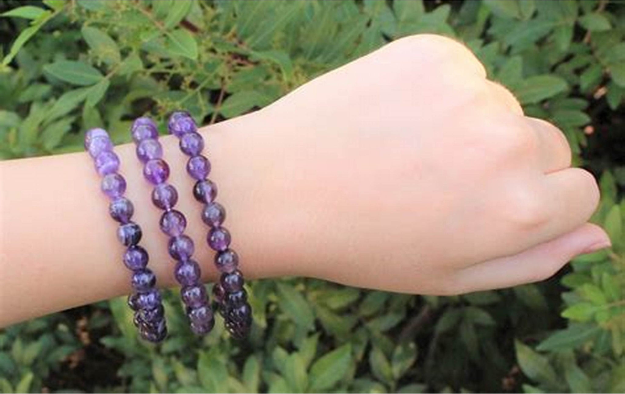 Amethyst Healing Bracelet for Peace & Protection